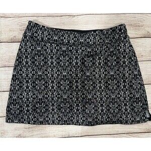 Tranquility by Colorado Clothing Women Gray Black With Active Skort With Size S